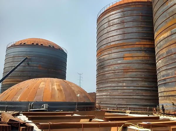 郁南焦粉钢板仓